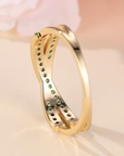 Twilight CrissCross Ring