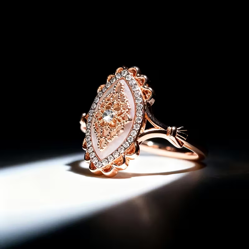 Mystic Eye Shield Ring