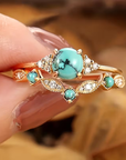 Turquoise Duo Ring