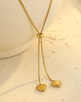 Falling Hearts Necklace