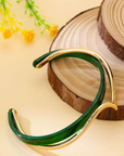 Emerald Wave Bracelet