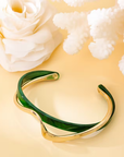 Emerald Wave Bracelet