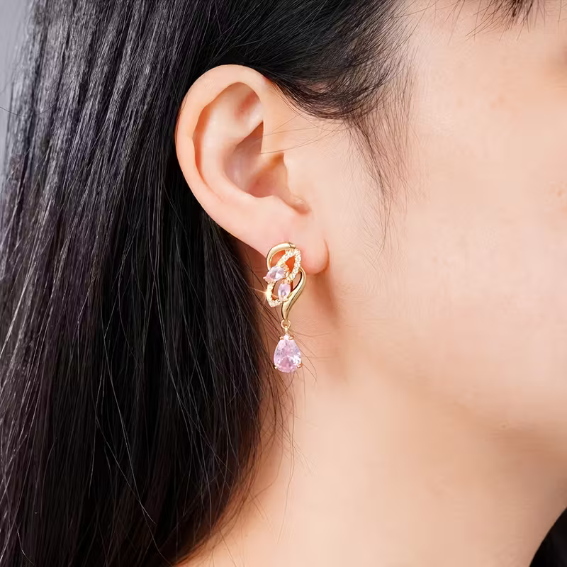 Velvet Flame Earrings