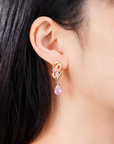 Velvet Flame Earrings
