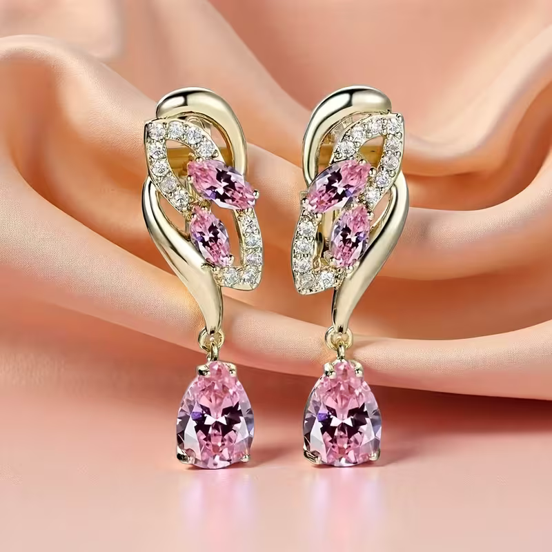 Velvet Flame Earrings