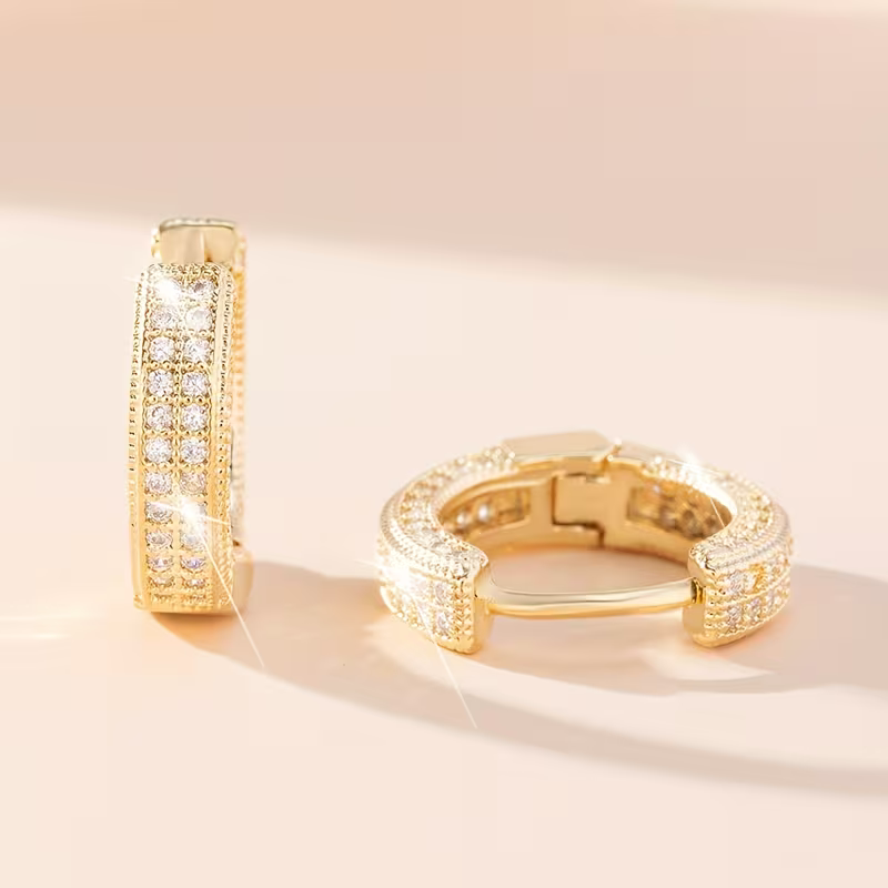 Radiant Stack Earrings
