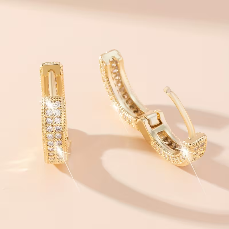Radiant Stack Earrings