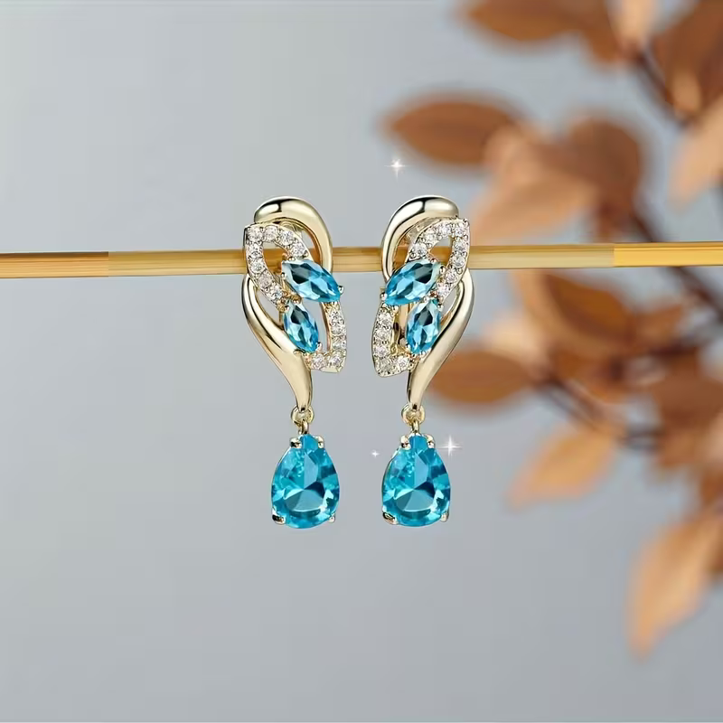 Velvet Flame Earrings