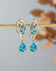 Velvet Flame Earrings