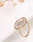 Nova Oval Spark Ring