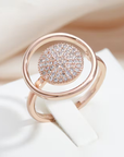 Nova Oval Spark Ring