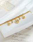Charm Drop Tree Bracelet