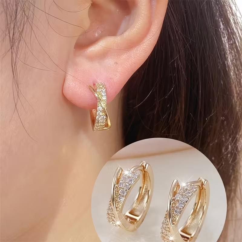 Starlit Fold Earrings