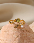 Pearl Open Ring
