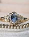 Halo Promise Ring