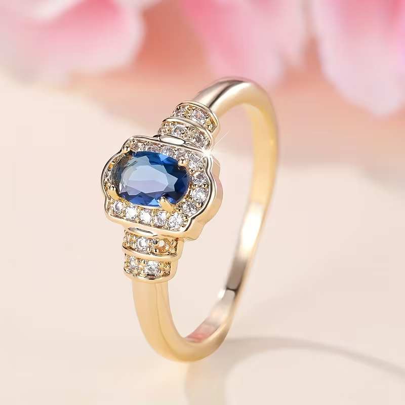 Halo Promise Ring