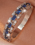 Baguette Crown Ring