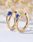 Teardrop Glow Earrings