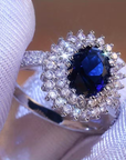 Midnight Sunburst Ring