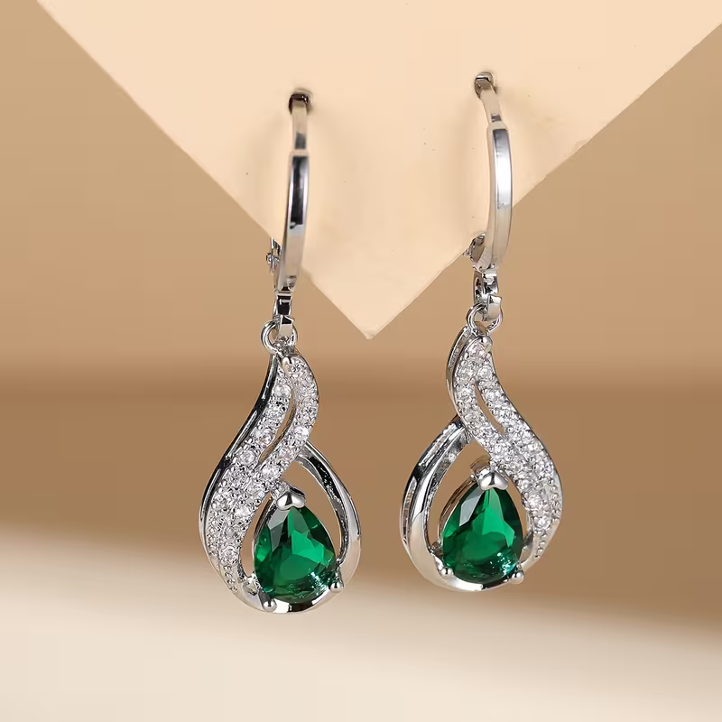 Flame Drop Earrings