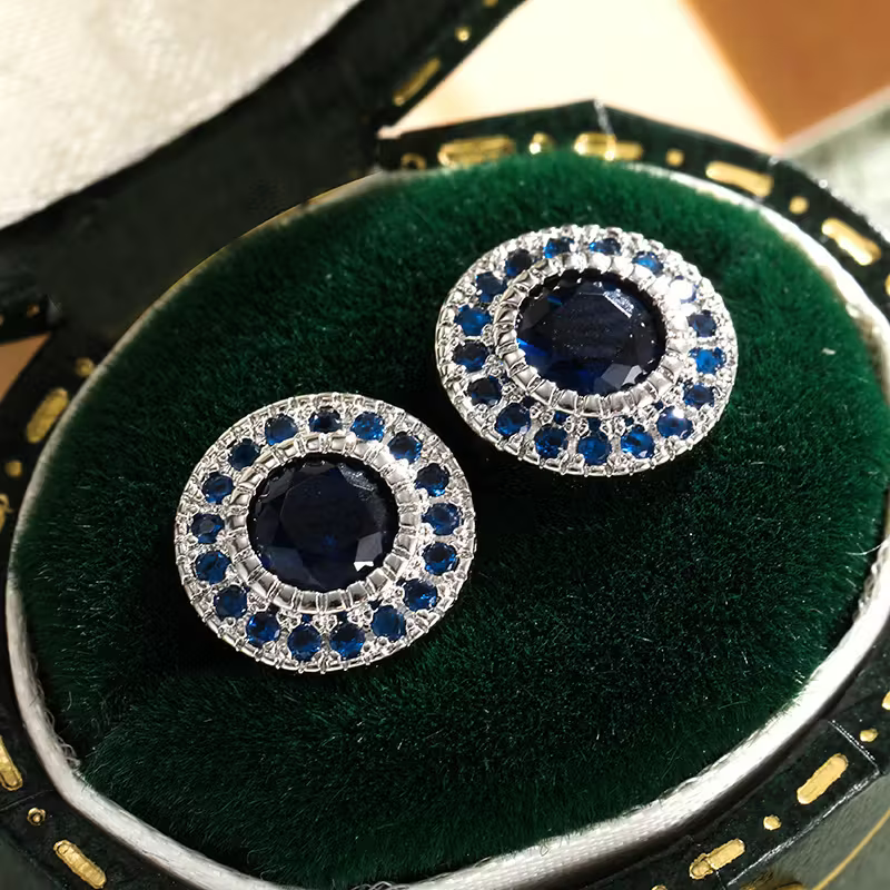 Midnight Crown Earrings