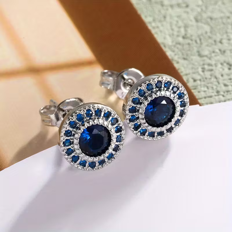 Midnight Crown Earrings