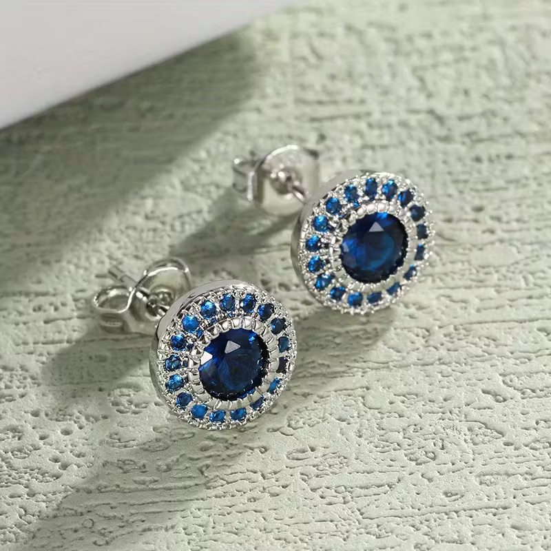 Midnight Crown Earrings