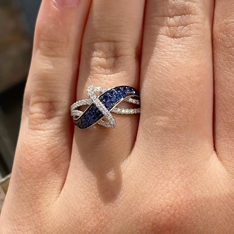 Infinity Twist Ring