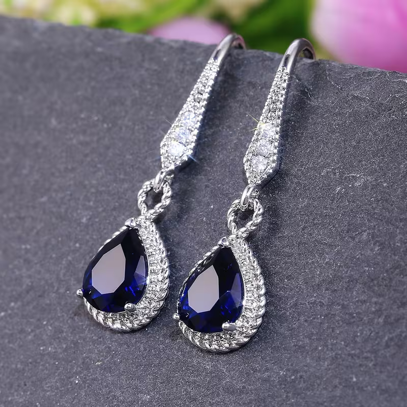 Royal Sapphire Earrings