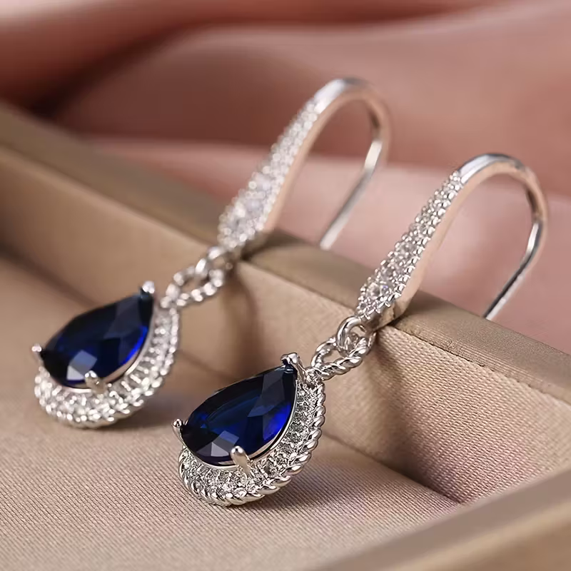 Royal Sapphire Earrings
