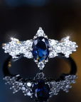 Sapphire Starlight Ring