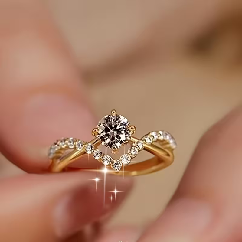 Delicate Promise Sparkle Ring