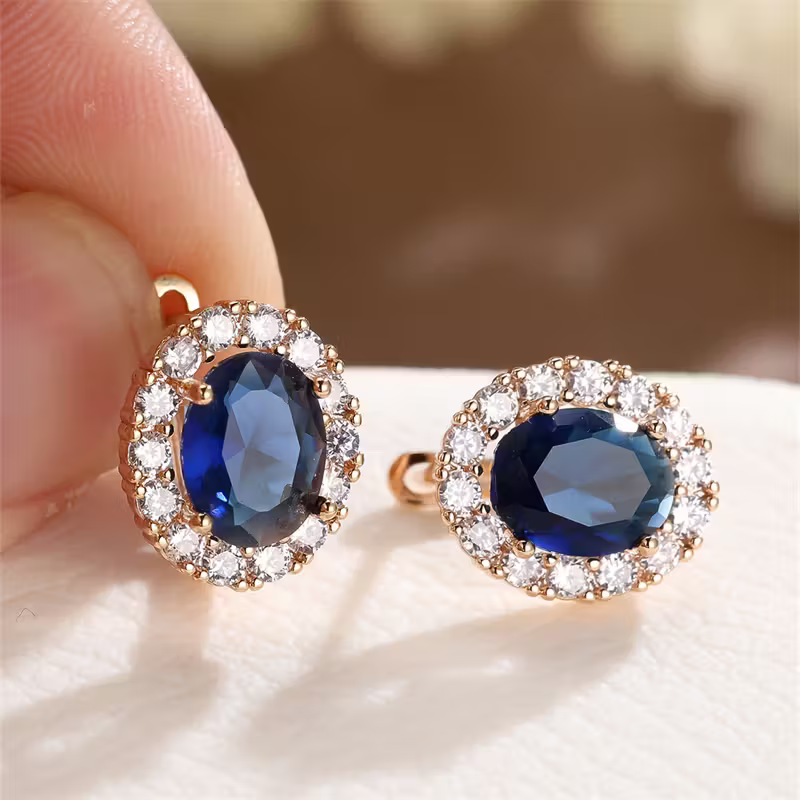 Royal Halo Earrings