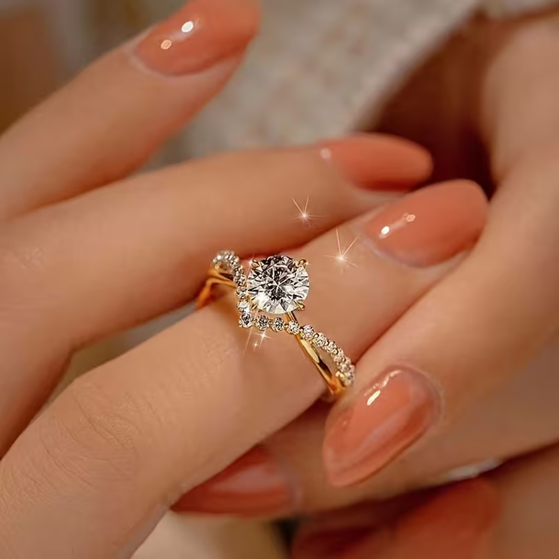 Delicate Promise Sparkle Ring