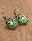 Floral Mosaic Earrings