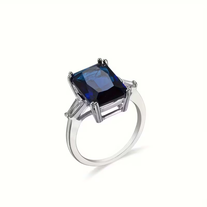 Emerald-Cut Ring