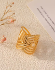 Radiant Arc Ring