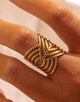 Radiant Arc Ring
