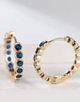 Azure Orbit Earrings
