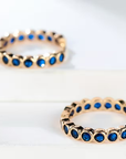 Azure Orbit Earrings