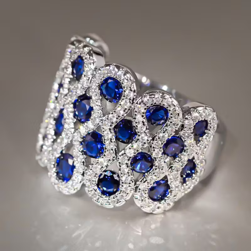 Sapphire Regal Ring