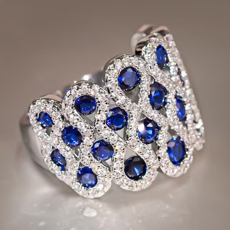 Sapphire Regal Ring