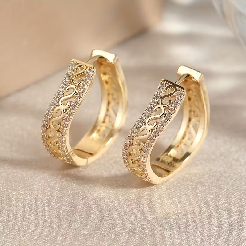 Vintage Scroll Earrings