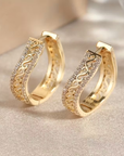 Vintage Scroll Earrings
