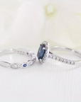 Sapphire Duo Promise Ring