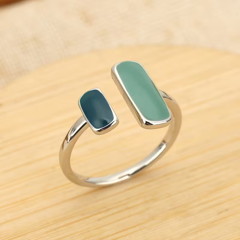 Dual-Color Bar Ring