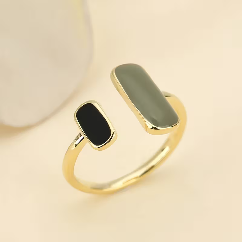 Dual-Color Bar Ring