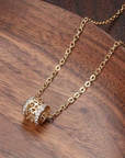 Vintage Sphere Necklace