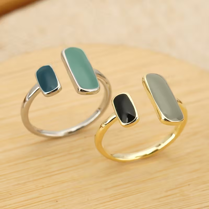 Dual-Color Bar Ring