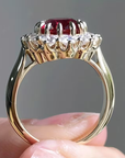 Regal Halo Ring